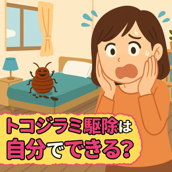 トコジラミ駆除　じぶんでできる？
